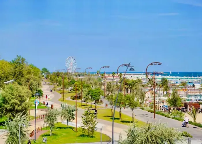 Centro - Residenza Romy Con Giardino - 5 Posti Letto شقة ريميني